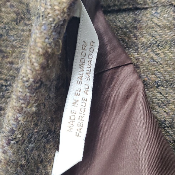 Perry Ellis Vintage Wool Sport Coat Size Large 42 - Picture 5 of 13